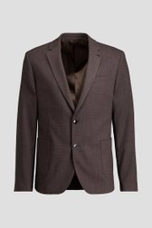 Photo produit 1 de Veste de costume brune - Slim fit - Schmidt de Dansaert Black pour Hommes
