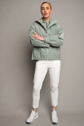 Le devant de Veste de golf déperlante vert clair  de Dansaert Golf Club pour Femmes