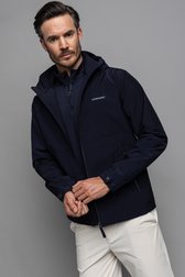 Le devant de Veste de golf imperméable bleu foncé de Dansaert Golf Club pour Hommes