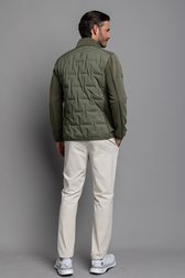 Le dos de Veste de golf matelassée verte de Dansaert Golf Club pour Hommes