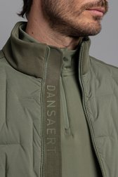 Détail de Veste de golf matelassée verte de Dansaert Golf Club pour Hommes