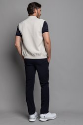 Le dos de Veste de golf sans manches beige clair de Dansaert Golf Club pour Hommes