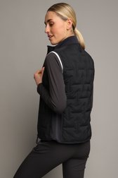 Le dos de Veste de golf sans manches gris matelassé  de Dansaert Golf Club pour Femmes
