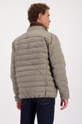 Le dos de Veste de pluie brun clair de Upper East pour Hommes