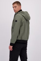 Le dos de Veste doublée kaki avec capuche de Only & Sons pour Hommes