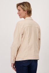 veste en jean beige de Claude Arielle pour Femmes