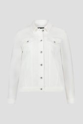 Veste en jean blanche  de Claude Arielle pour Femmes