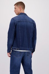 Photo supplémentaire 2 de Veste en jean bleu foncé de Liberty Island Denim pour Hommes