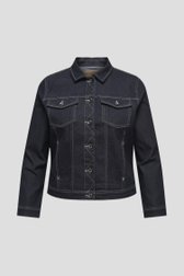 Veste en jean bleu foncé de Only Carmakoma pour Femmes