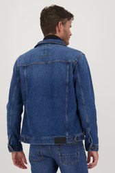 Veste en jean bleu de Liberty Island Denim pour Hommes