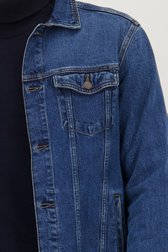 Veste en jean bleu de Liberty Island Denim pour Hommes