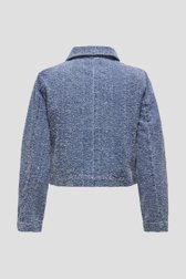 Veste en jean bleue avec boutons dorés de JDY pour Femmes