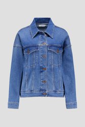 Veste en jean bleue de Liberty Island Denim pour Femmes
