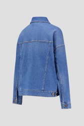 Veste en jean bleue de Liberty Island Denim pour Femmes