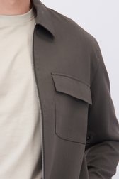 Détail de Veste gris foncé zippée de Only & Sons pour Hommes