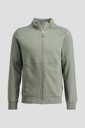 Photo produit 1 de Veste gris-vert zippée de Liberty Island pour Hommes