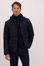 Le devant de Veste imperméable bleu foncé  de Dansaert Blue pour Hommes