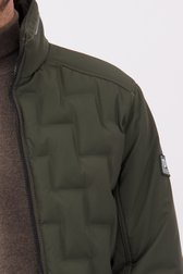 Détail de Veste kaki à col montant de Gate One pour Hommes