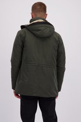 Le dos de Veste kaki avec capuche amovible de Gate One pour Hommes