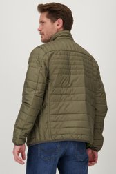Veste kaki légèrement matelassée de Gate One pour Hommes