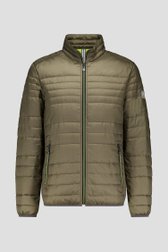 Veste kaki légèrement matelassée de Gate One pour Hommes