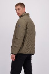 Le dos de Veste kaki légèrement matelassée de Gate One pour Hommes