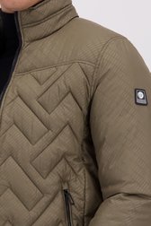 Détail de Veste kaki légèrement matelassée de Gate One pour Hommes