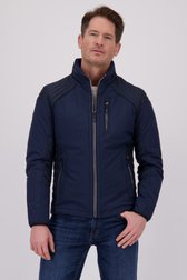 Veste légère matelassée bleu foncé sans capuche de Gate One pour Hommes