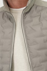 Veste légère matelassée gris-vert de Gate One pour Hommes