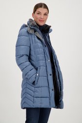 Veste matelassée bleu clair de Barbara Lebek pour Femmes
