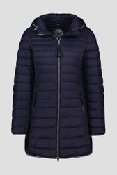 Veste matelassée bleu foncé de Barbara Lebek pour Femmes
