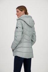 Veste matelassée gris-bleu	 de Barbara Lebek pour Femmes