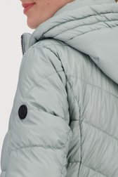 Veste matelassée gris-bleu	 de Barbara Lebek pour Femmes