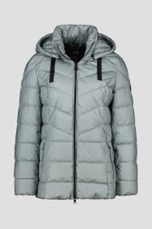 Veste matelassée gris-bleu	 de Barbara Lebek pour Femmes