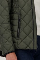 Veste matelassée légère kaki de Barbara Lebek pour Femmes