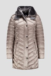 Photo produit 1 de Veste matelassée mi-longue marron clair de Barbara Lebek pour Femmes