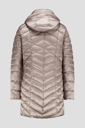 Photo produit 2 de Veste matelassée mi-longue marron clair de Barbara Lebek pour Femmes