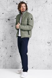 Veste matelassée vert olive de Dansaert Blue pour Hommes