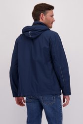 Veste navy avec capuche amovible de Gate One pour Hommes