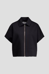 Photo produit 1 de Veste noire à manches courtes de D'Auvry pour Femmes