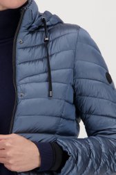 Veste polaire matelassée bleue de Barbara Lebek pour Femmes
