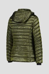 Veste polaire matelassée kaki de Barbara Lebek pour Femmes