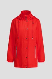 Photo produit 1 de Veste rouge avec capuche amovible de Claude Arielle pour Femmes