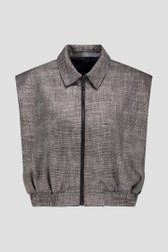 Photo produit 1 de Veste sans manches grise de Geisha pour Femmes