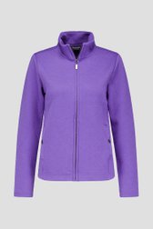 Veste texturée lilas de Signature pour Femmes
