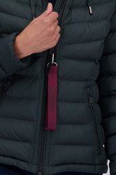 Détail de Veste vert foncé légèrement matelassée de Barbara Lebek pour Femmes