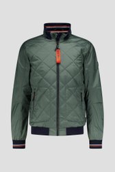 Veste vert foncé légèrement matelassée de District pour Hommes