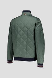 Veste vert foncé légèrement matelassée de District pour Hommes