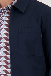 Veste zippée bleu foncé de Casual Five pour Hommes