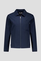 Veste zippée bleu foncé de Casual Five pour Hommes